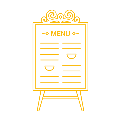 Customizable catering menu options
